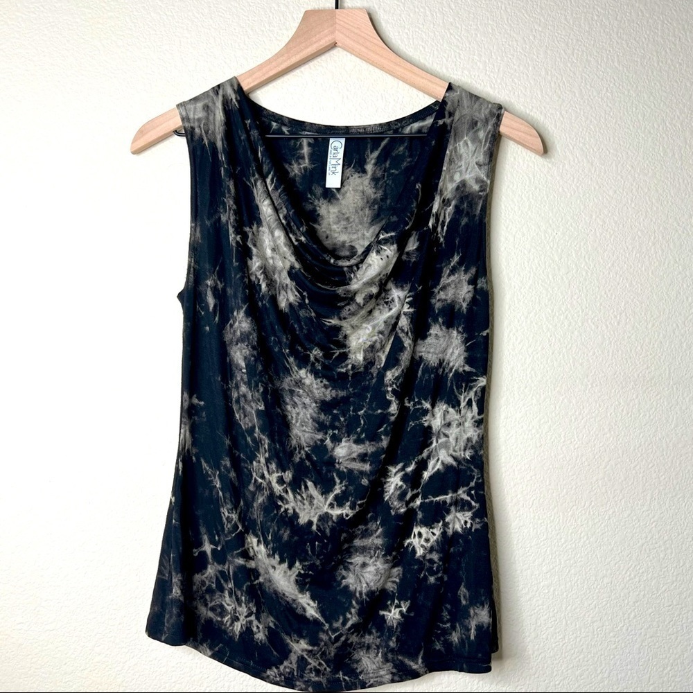 Carla Mink Sleeveless Tank Top Small